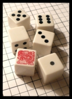 Dice : Dice - Game Dice - Red Dragon by Jax Ltd 1983 - Ebay May 2012